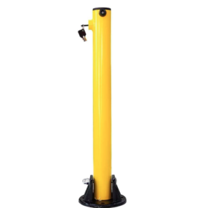 Manual Metal Parking Lock Post with Heavy Duty Base dubai