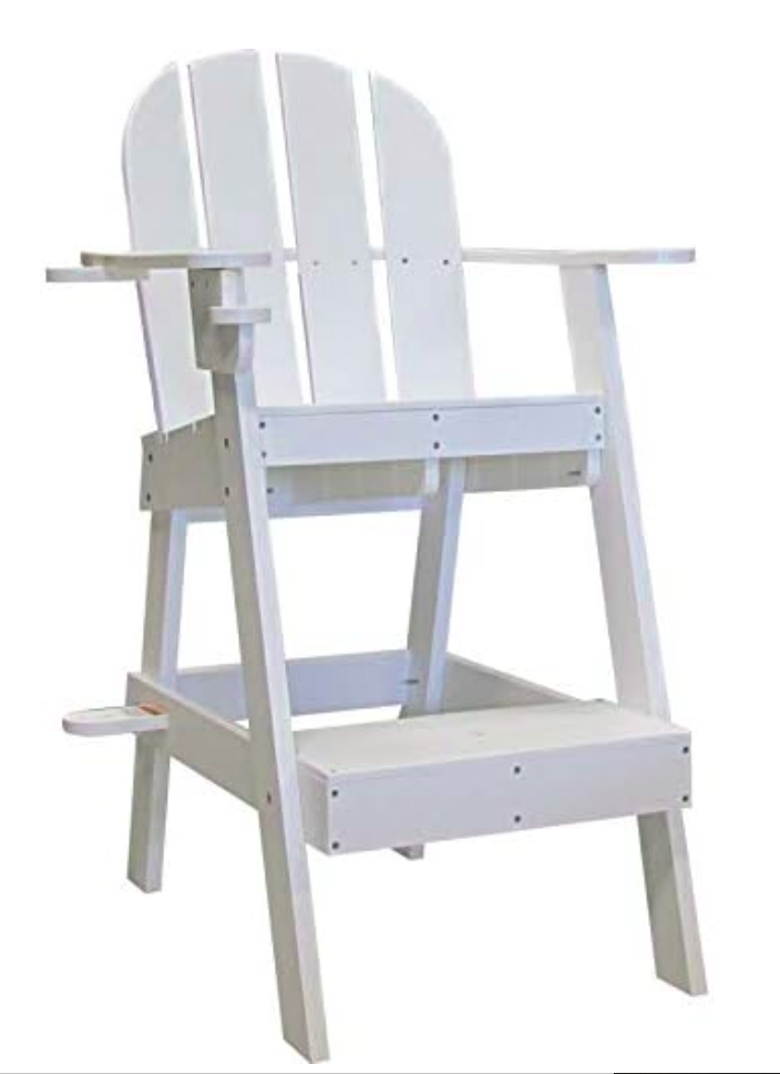 Wooden Lifeguard Chair 1 Step