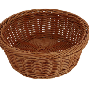 PP Rattan Bread Basket Round 20cm Dubai UAE