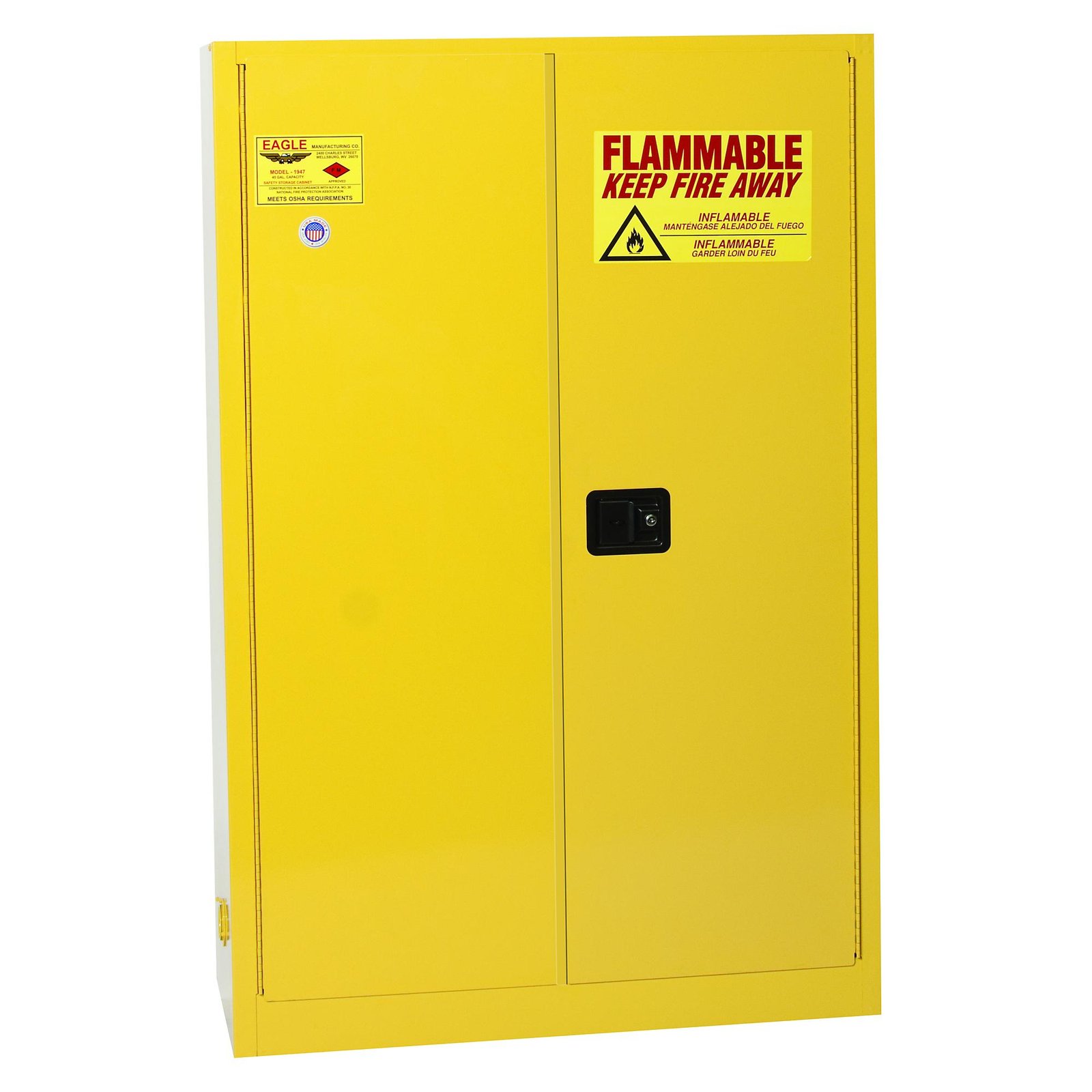 Safety Cabinet for Flammables – 45 Gallon Dubai - Image 3